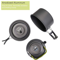Camping Cookware Set Outdoor Cooking Kit for 2