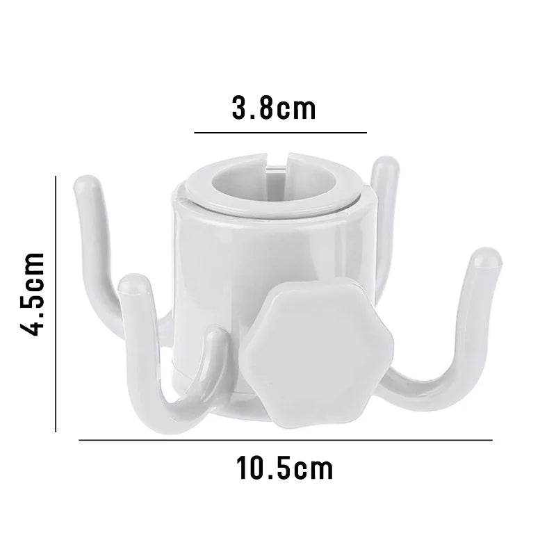Polypropylene Beach Umbrella Hook – 4-Corner Storage