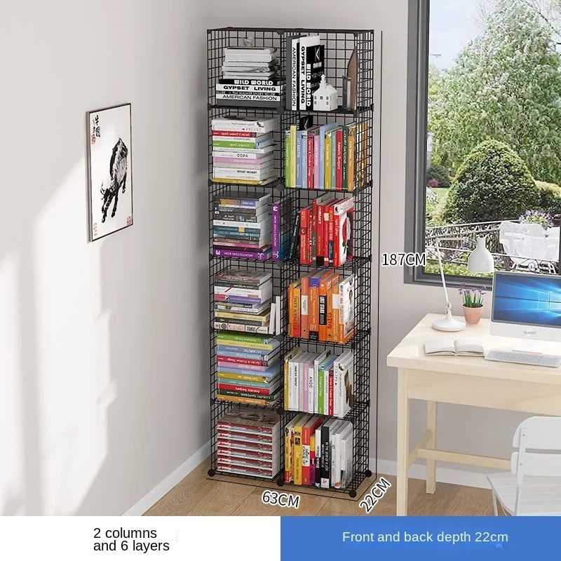 Floating Bookshelf Bookcase for Home & Office Storage
