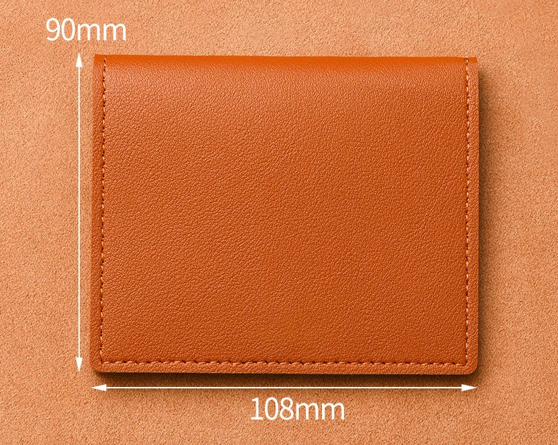 Women Men Credit Card Bag Ultra-thin Small Bank Card Driver's License Card Holder Wallet Male Simple Card Holder Bag