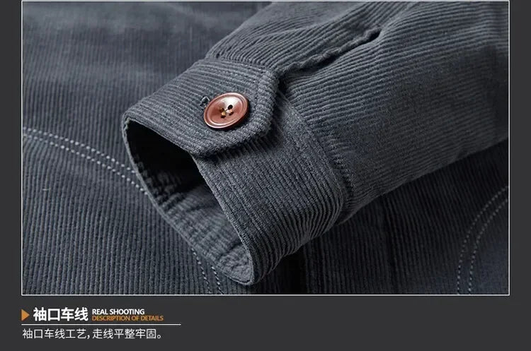 Men’s Tactical Military Windbreaker – Winter Fleece Jacket