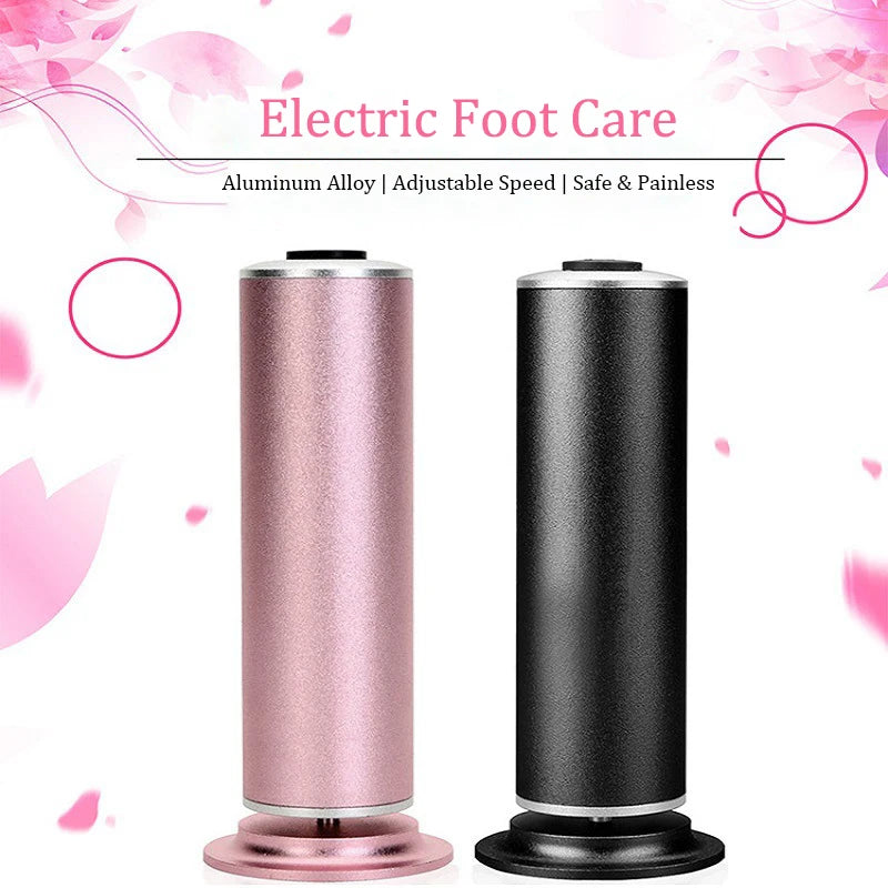 Electric Pedicure Foot File – Callus Remover w/ Sandpaper
