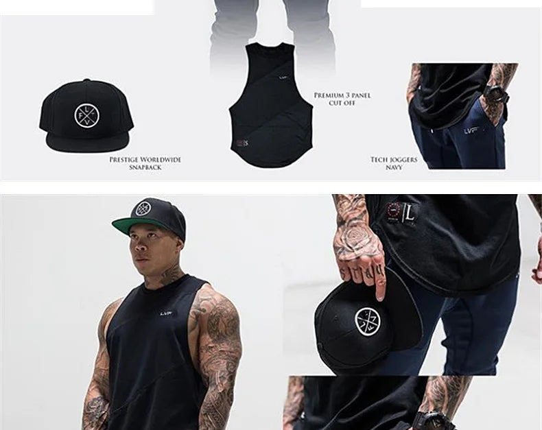 Men’s Gym Bodybuilding Tank Top Cotton Vest