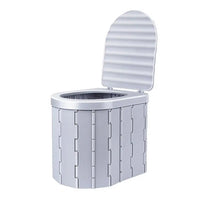 Portable Folding Camping Toilet – Wide Seat & High Load