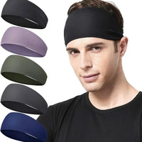 Elastic Yoga Headband Sweatband for Men & Women Sports