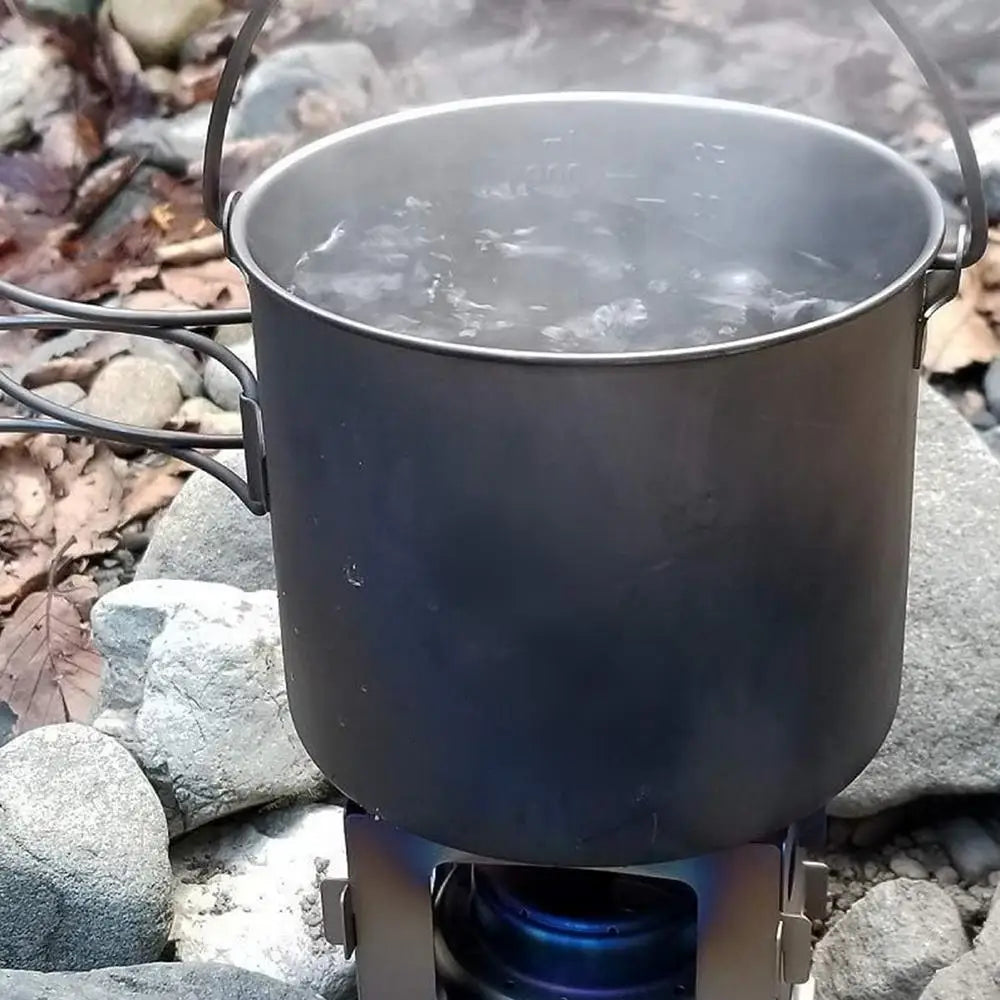 Portable Camping Fire Pit & Outdoor Grill Stove Burner