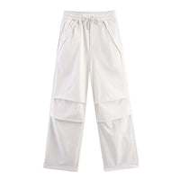 Women’s Straight-Leg Cargo Pants – Casual Outdoor Workwear