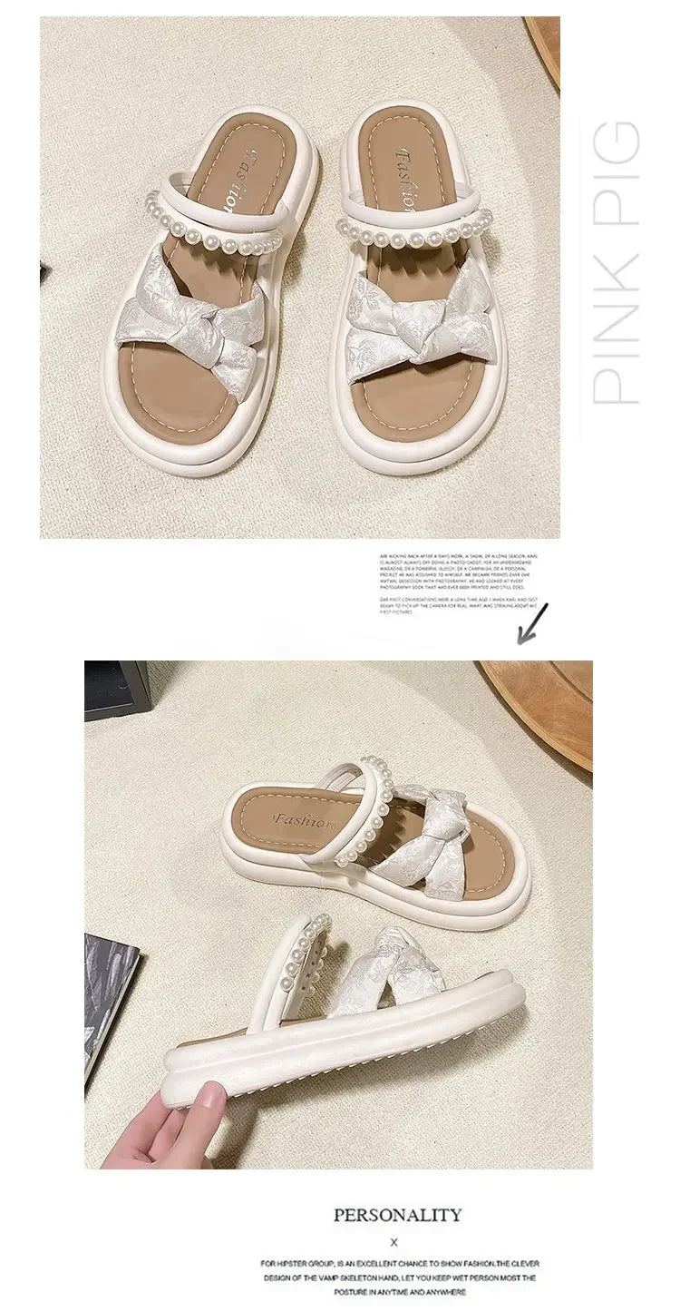 Women’s Designer Summer Slippers – Platform Slides