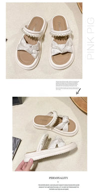 Women’s Designer Summer Slippers – Platform Slides