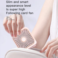 3-in-1 Mini Portable Neck & Handheld Fan with Power Bank