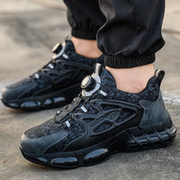 Men’s Steel Toe Safety Sneakers Anti-Smash Work Shoes