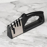 4-Stage Kitchen Knife Sharpener with Non-Slip Base