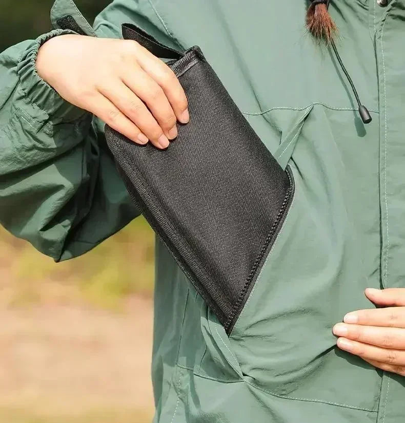 Portable folding stool, foldable hand-held camping stool, special folding stool for camping and fishing outdoors