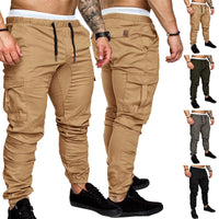 Men’s Tactical Multi-Pocket Cargo Pants Autumn