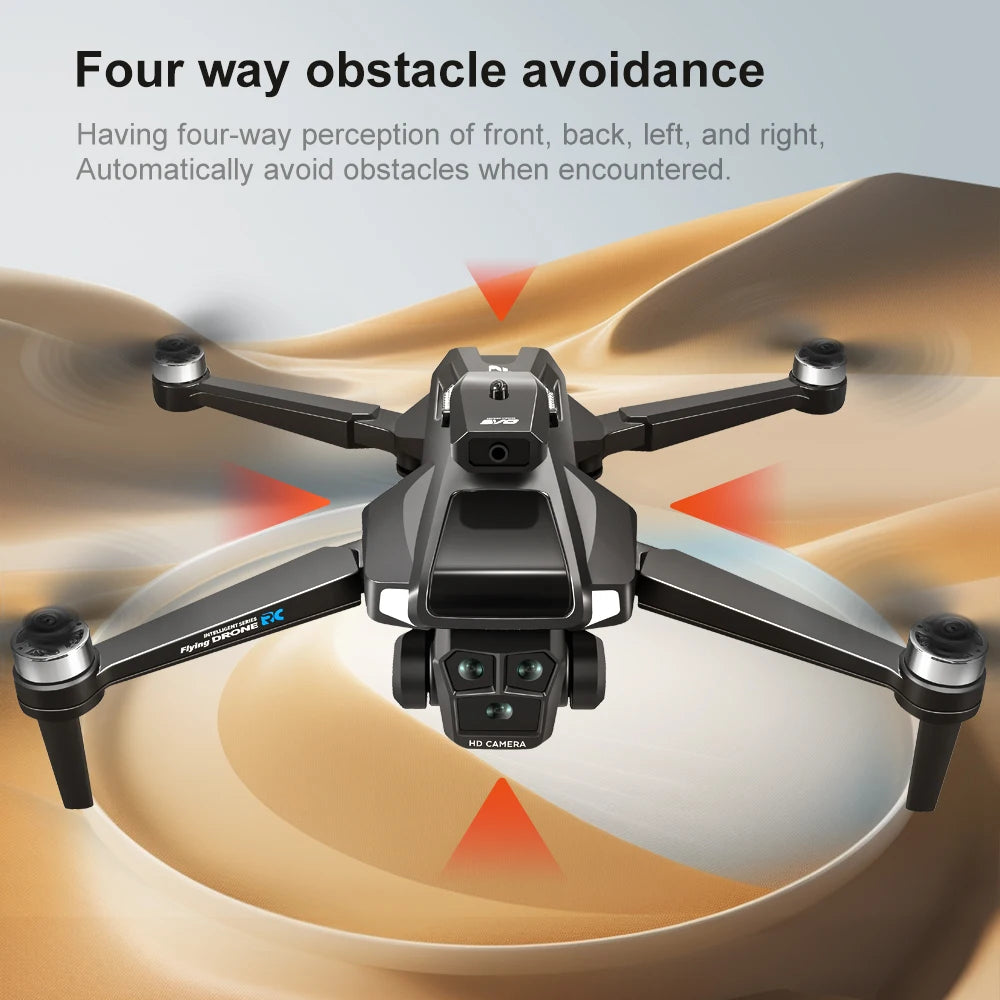 4K Dual Camera Drone – Brushless Motor w/ Screen Remote
