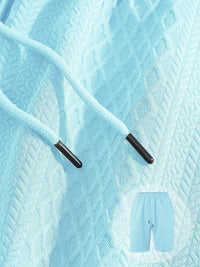 Men’s Summer Jacquard Polo Shirt – Casual Short Sleeve