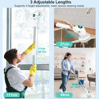 Electric Cleaning Brush – Wireless Household Scrubber