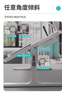Modern Wooden Office Desk with Keyboard Shelf & Wheels