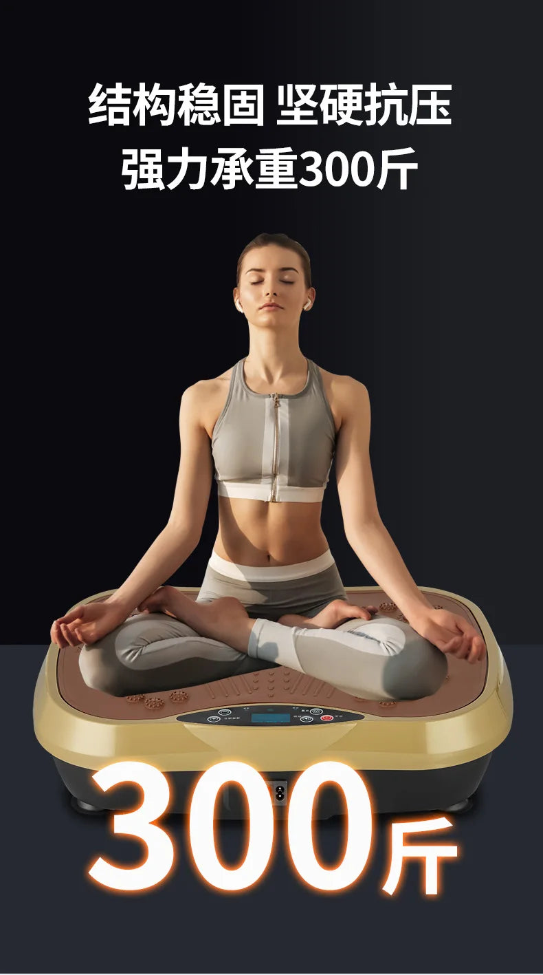 Vibration Fitness Massager Fat Shake Rhythmic Motive Fitness Equipment Home Fitness Exercise Bluetooth Music