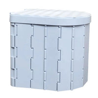 Portable Folding Camping Toilet – Wide Seat & High Load