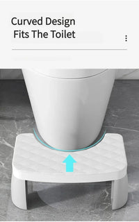 Portable Non-Slip Toilet Squatting Stool for Adults
