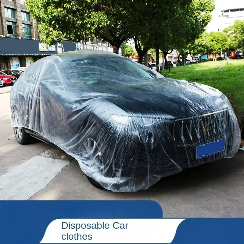 Disposable Car Dust Cover –Waterproof Sunshade Coat