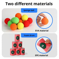 Montessori Sticky Ball Dartboard Basketball Game Toy