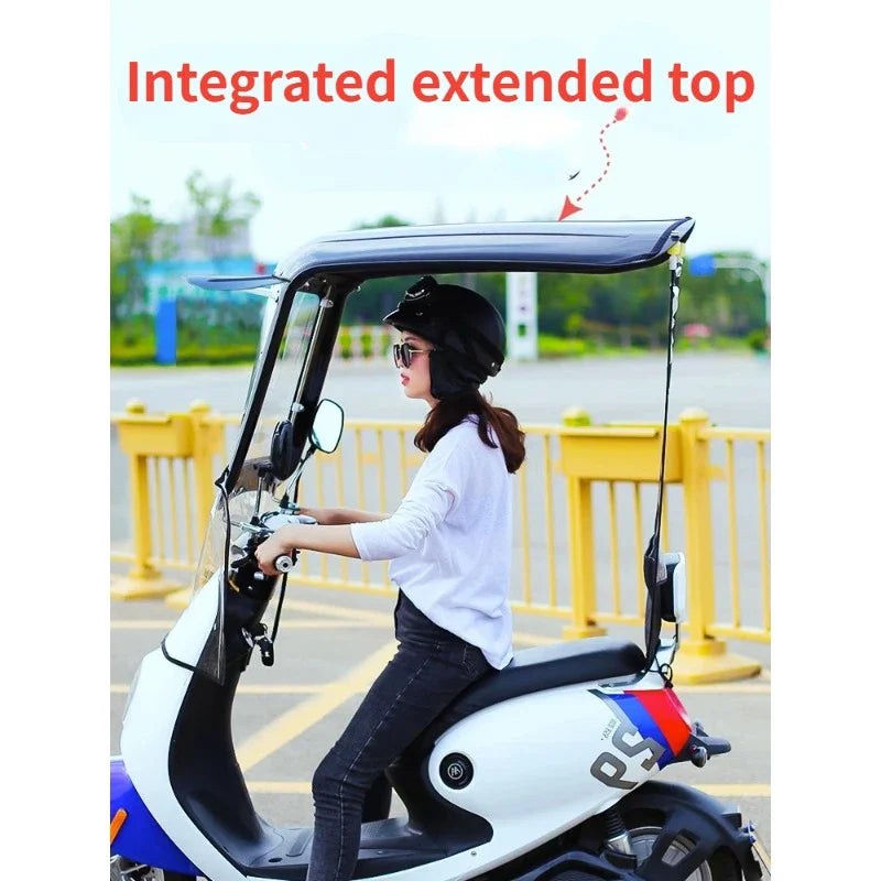 Electric Car & Motorcycle Canopy – Weatherproof Sun Shade