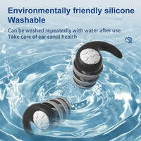 Soft Silicone Earplugs – Noise Canceling & Waterproof,