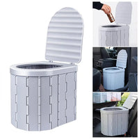 Portable Folding Camping Toilet – Wide Seat & High Load