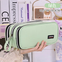 New School Supplies Back to School Essential Pencil Case, Large Capacity Stationery Organizer Student Stationery Box
