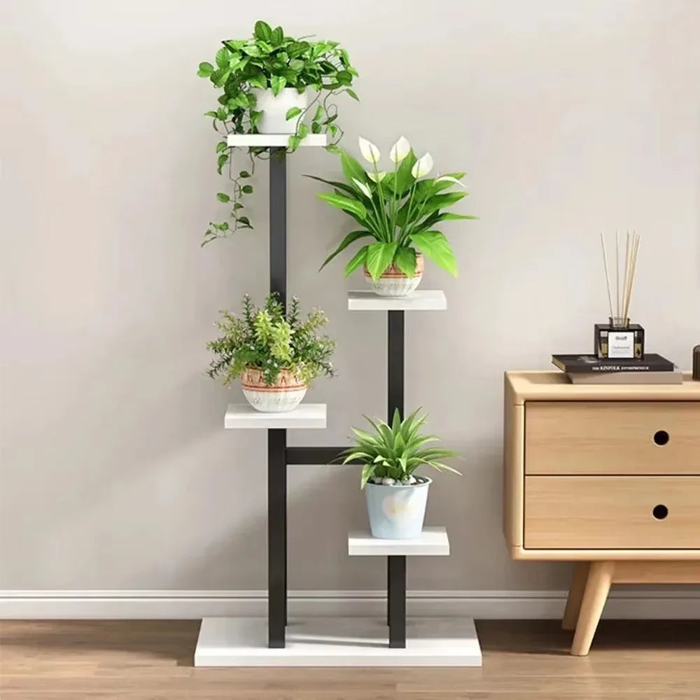 Plant Stand Household Multi-layer Plants Shelves Environment protection Flower Pot Holder Plant Rack Shelves Balcony Flower Rack