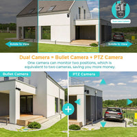 8MP 4G Dual Lens Outdoor CCTV Security Camera