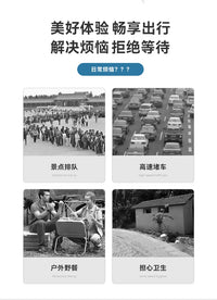 Portable Potty for Camping Folding Travel Toilet Camping Toilet Portable Toilet for Adults Car Toilet Camp Toilet Outdoor