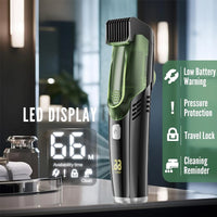 Cordless Beard Trimmer – Rechargeable Electric Shaver
