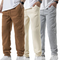Men’s Fleece Sweatpants – Winter Joggers Gym Casual Pants