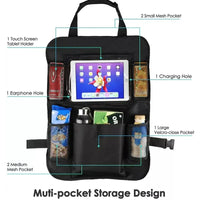 Car Seat Back Protector Kids Anti-Kick Waterproof Mat