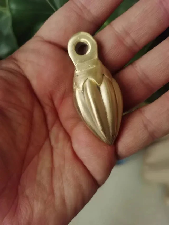 Wenge Wood Self-Defense Stick with Stainless Steel Head