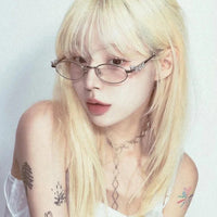 Oval Bling Sunglasses – Metal Frame Fashion Eyewear