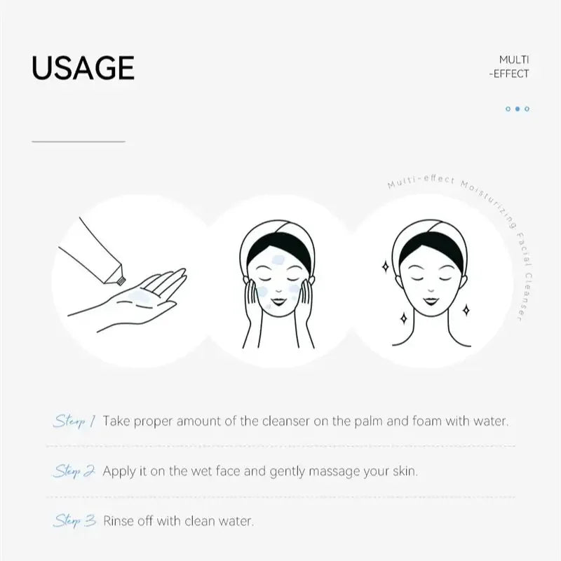 Deep Cleansing Facial Foam – Acne & Dark Spot Remover