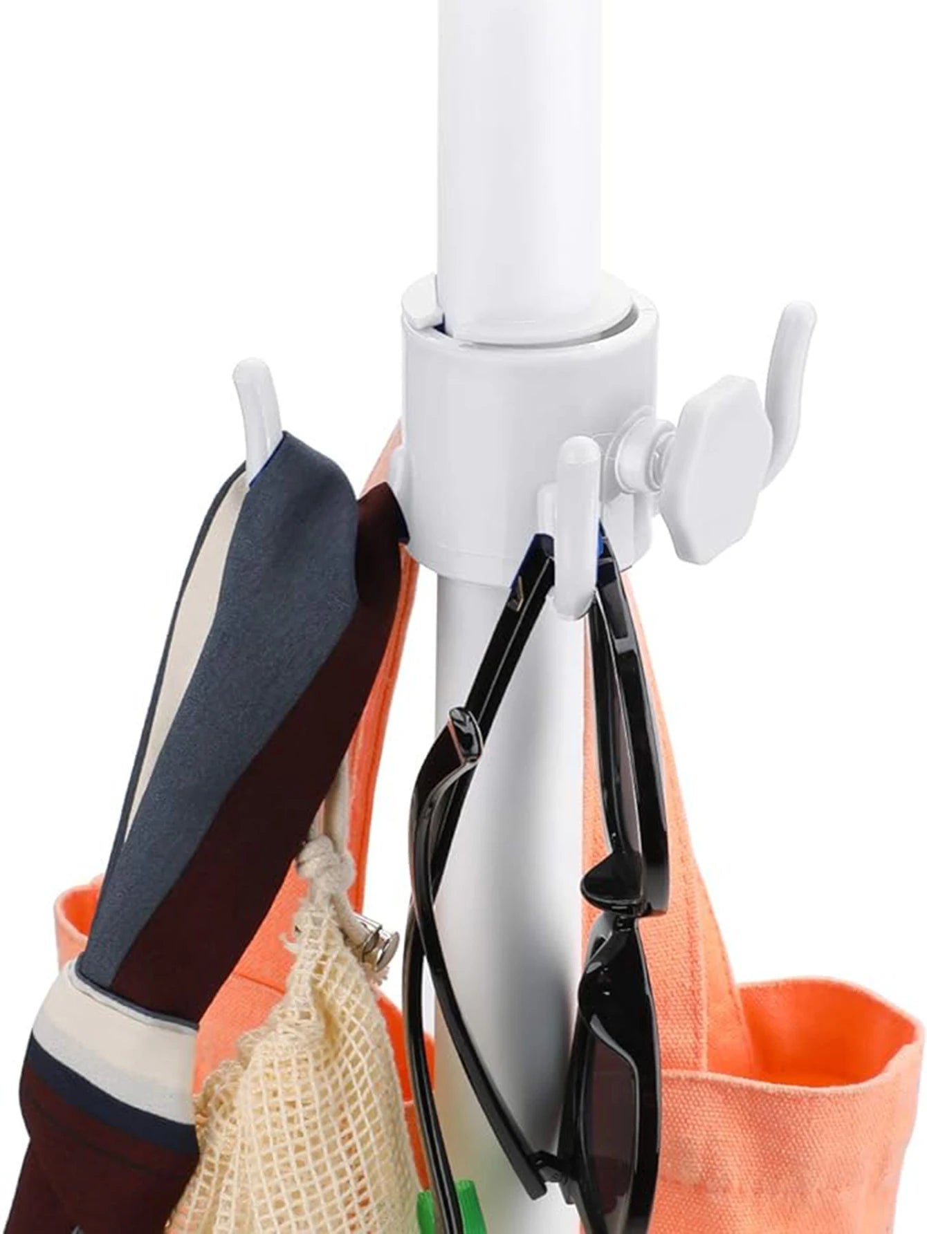 Polypropylene Beach Umbrella Hook – 4-Corner Storage