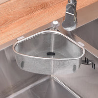Stainless Steel Triangle Sink Drain Basket Strainer