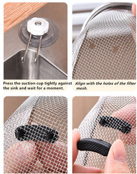Stainless Steel Triangle Sink Drain Basket Strainer