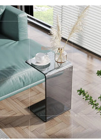 Acrylic Side Table – Modern Transparent Tea Table