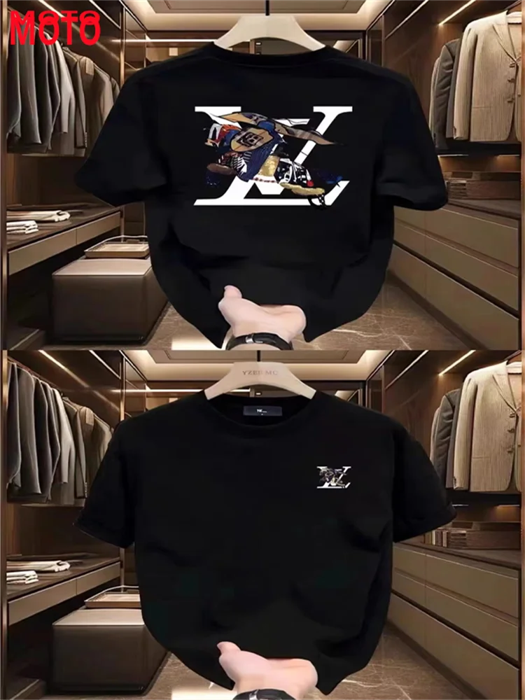 Cotton Moto Style T-Shirt