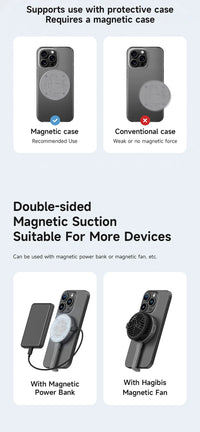 Hagibis Magnetic M.2 2230 NVMe SSD Enclosure USB-C 3.2