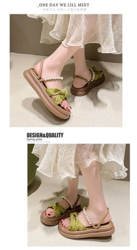 Women’s Designer Summer Slippers – Platform Slides