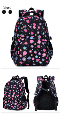 Schoolbags for Primary School Girls, Fashionable Backpacks, Large Capacity Junior High School Students, Versatile Backpacks