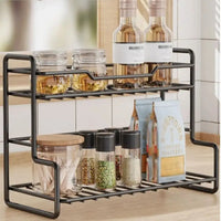 Double-Layer Kitchen Organizer Shelf – Waterproof Sink Storage