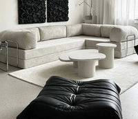 Modern Compressed Foam Corner Sofa Bed – Modular Living Room